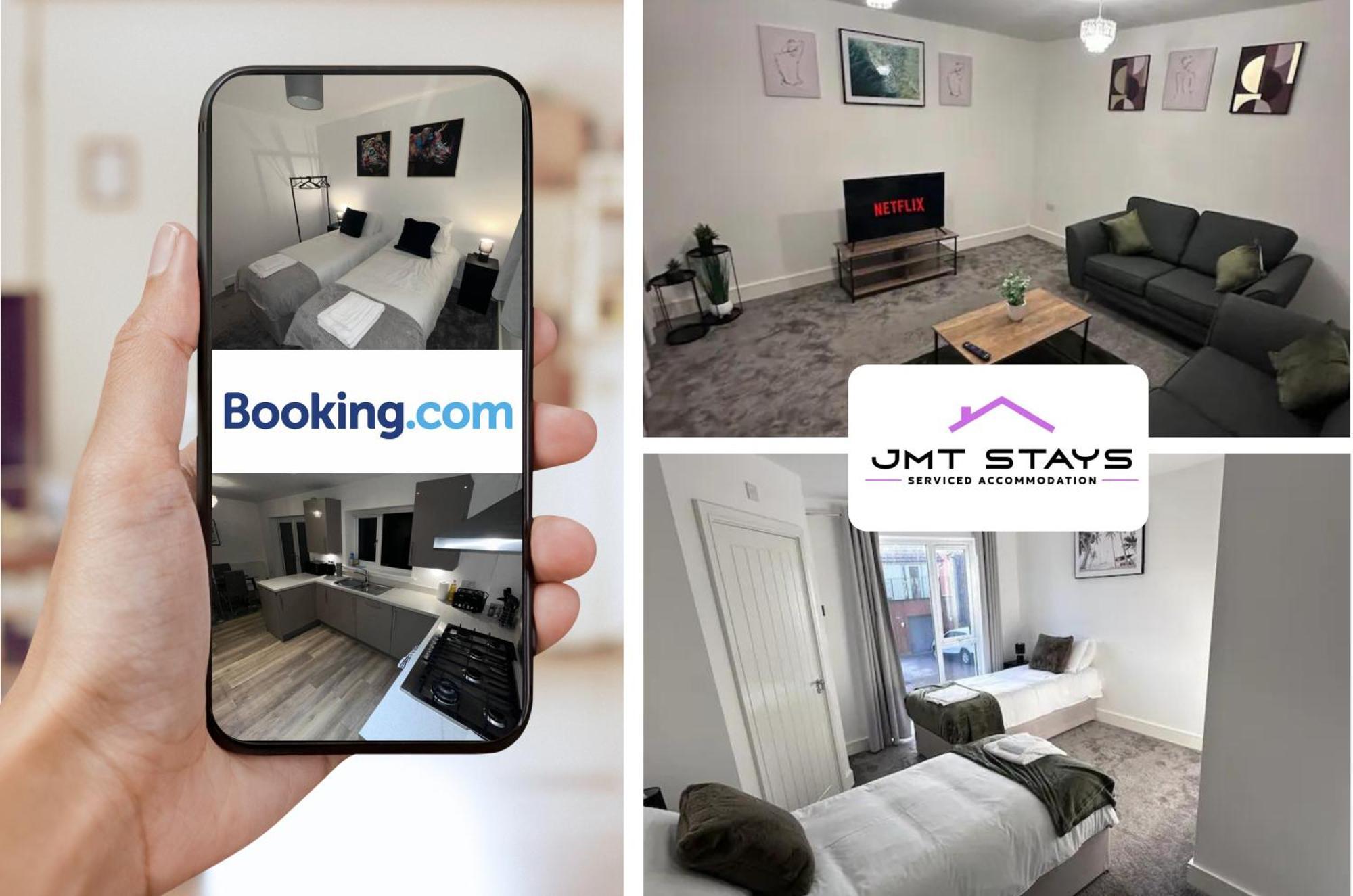 Exclusive Deal For Extended Stays By Jmt Stays L Swansea Short Lets And Serviced L With Garden Sketty 외부 사진